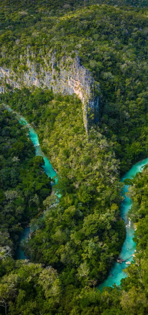 Imagem dos canions do salobra